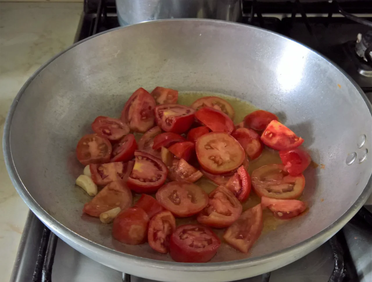 Pasta con la rugola